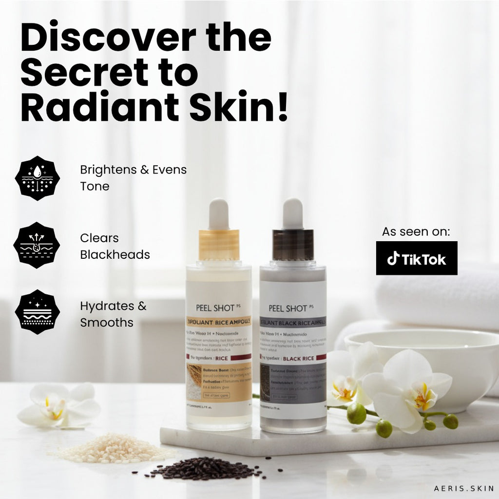 GLOWING SKIN EXFOLIATOR SET (2 Bottles)